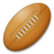 Rugby Football emoji on LG